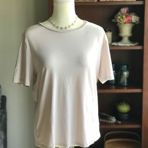 Anthropologie Silence + Noise Cutout Tee